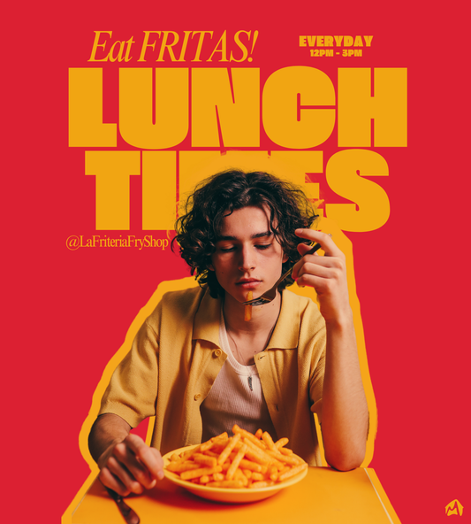 Eat Fritas Art Print | Bold Kitchen & Dining Wall Decor